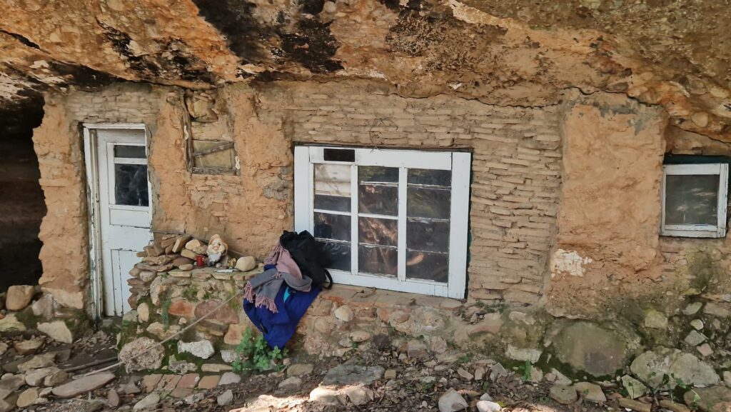 Santa Caterina hermitage Montserrat hidden secluded valley quiet hiking route forest surroundings