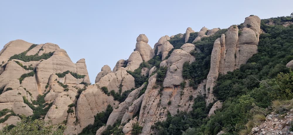 Sant Jeroni hike from El Bruc in Montserrat