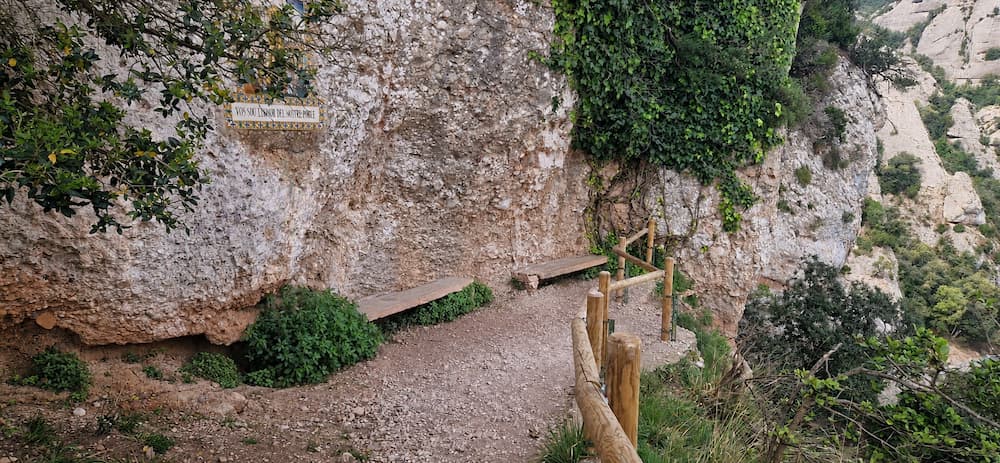 Miranda de Fra Garí viewpoint near Montserrat Monastery