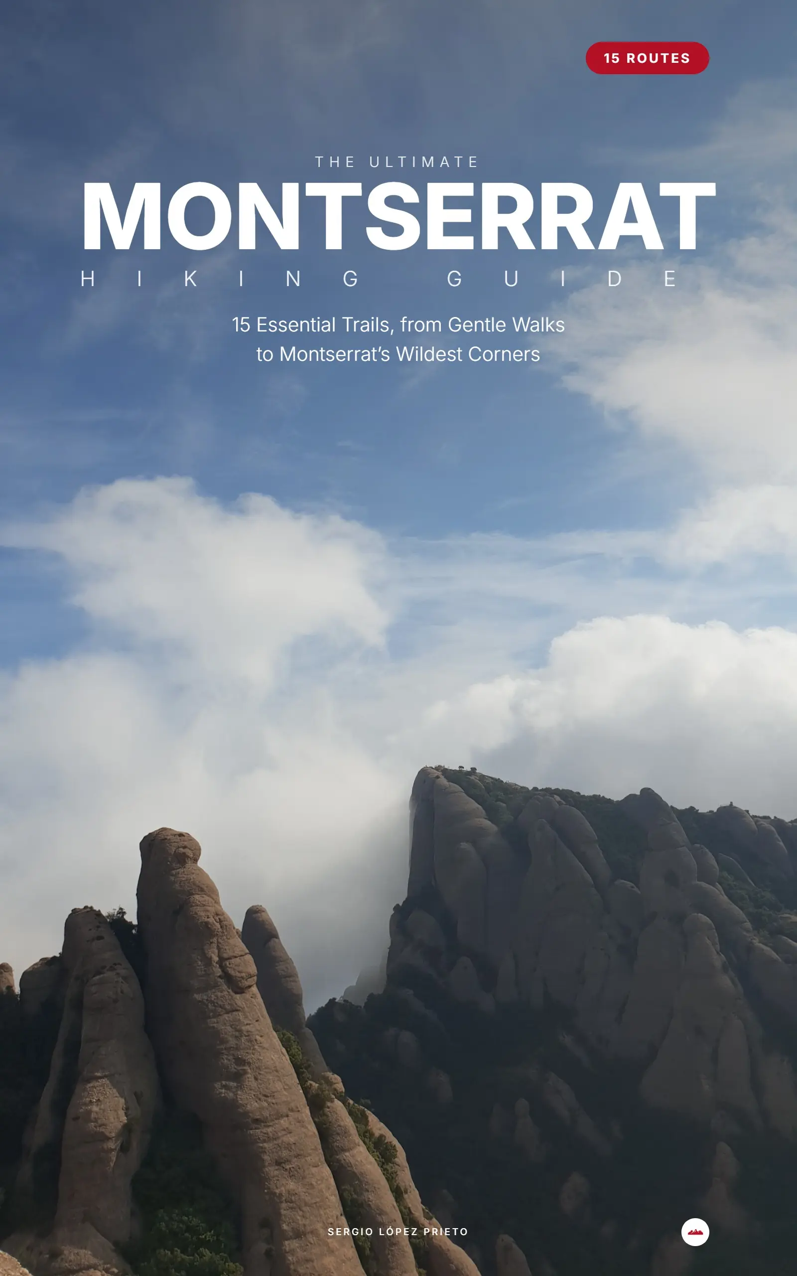 The Ultimate Montserrat Hiking Guide book cover