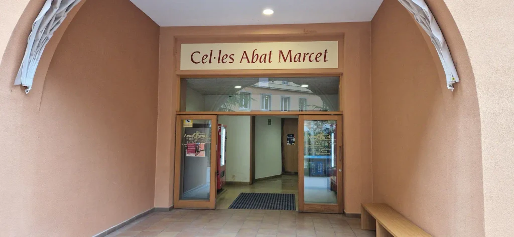 Entrance to Cel·les Abat Marcet at Montserrat
